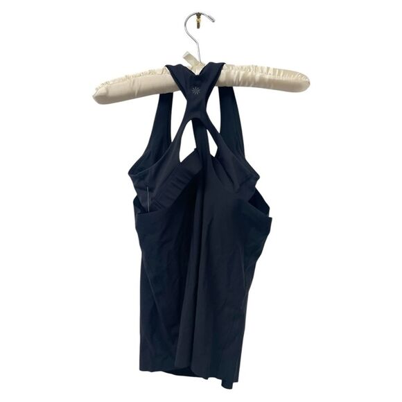NWT Athleta Black 2-in-1 Ultimate Support Tank Top, built-in sports bra, XS. New - Picture 5 of 10